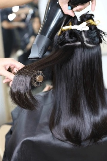 Expert hair styling salon